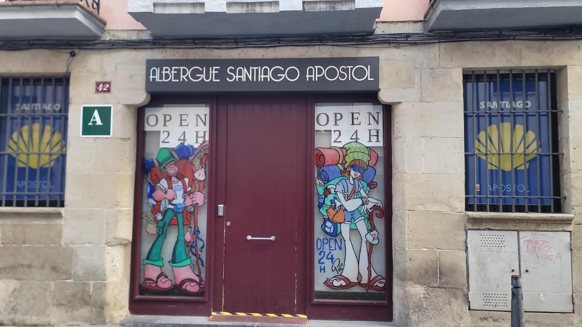 Albergue Santiago Apostol Логроньо Экстерьер фото